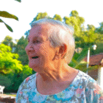 Foto de Dona Alzira, residente da Integra Bem-estar e Saúde